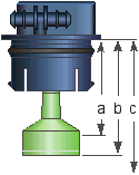 AquaPro Battery Topping Push-In Fill Cap